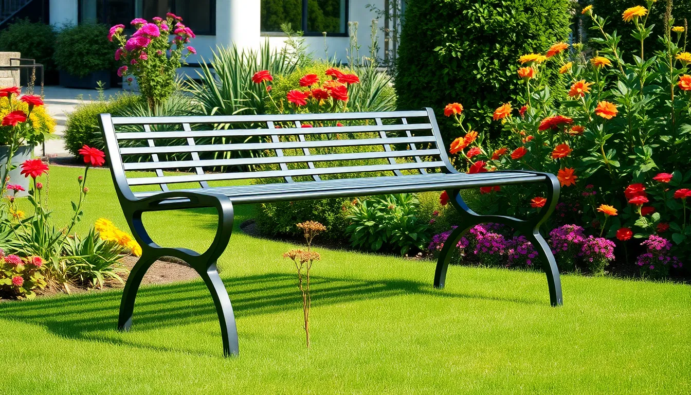 25 Creative Garden Bench Ideas to Transform Your Outdoor Space in 2025 1