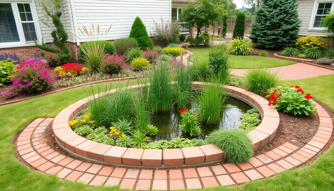 25 Creative Brick Edging Ideas for Garden That Transform Your Yard on Any Budget 2 25 Creative Brick Edging Ideas for Garden That Transform Your Yard on Any Budget 1