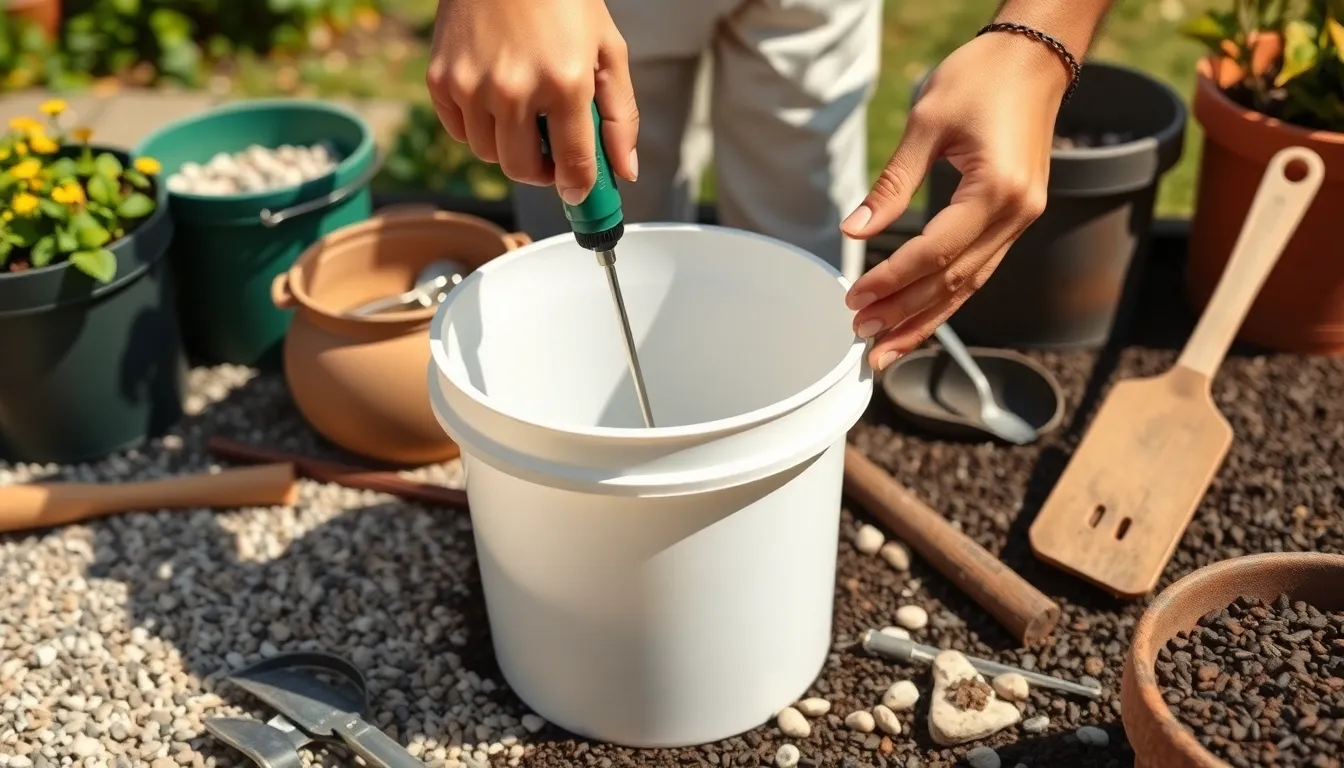 15 Creative Bucket Garden Ideas to Transform Your Small Space into a Thriving Garden 2 15 Creative Bucket Garden Ideas to Transform Your Small Space into a Thriving Garden 1