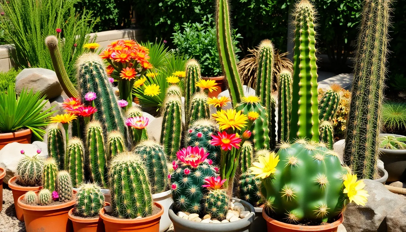 20 Stunning Cactus Garden Ideas for Low-Maintenance Desert Landscaping 2 20 Stunning Cactus Garden Ideas for Low-Maintenance Desert Landscaping 1