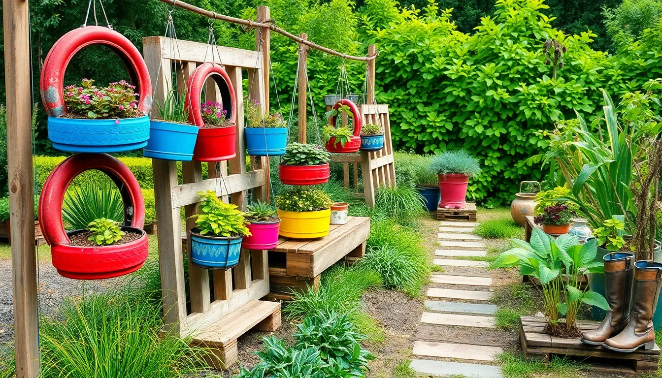 35 Easy DIY Craft Ideas for Garden Spaces That Transform Your Backyard 1