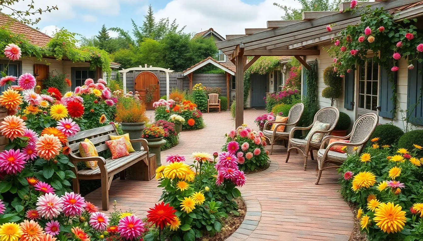 15 Stunning Dahlia Garden Ideas to Transform Your Yard Into a Colorful Paradise 1