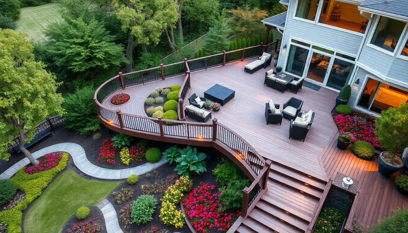 30 Stunning Decking Garden Ideas to Transform Your Outdoor Space in 2025 1