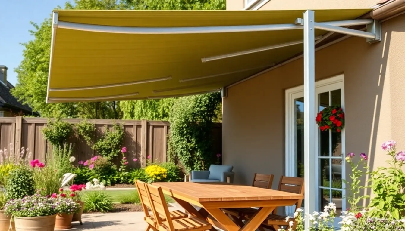 15 Creative Garden Awning Ideas to Transform Your Outdoor Space in 2025 2 15 Creative Garden Awning Ideas to Transform Your Outdoor Space in 2025 1