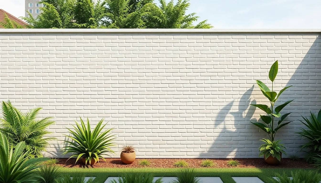 25 Creative Garden Brick Wall Ideas to Transform Your Outdoor Space in 2025 1