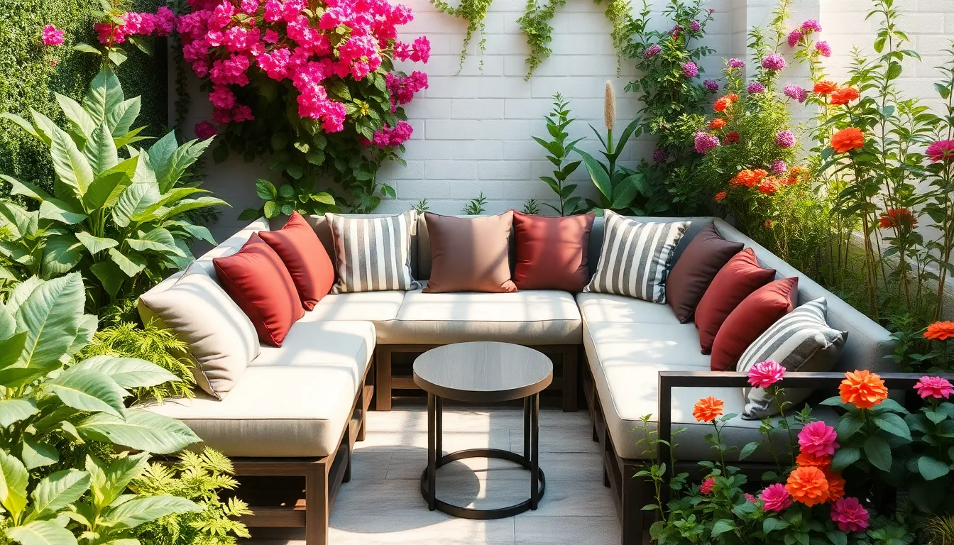 25 Creative Garden Corner Seating Ideas to Transform Your Outdoor Space 1