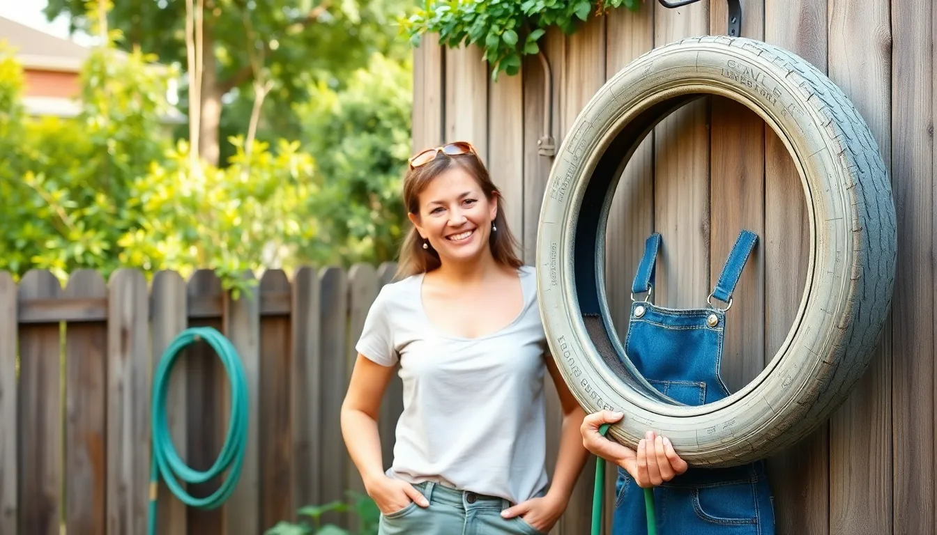 20 Creative Garden Hose Hanger Ideas That'll Transform Your Messy Yard 2 20 Creative Garden Hose Hanger Ideas That'll Transform Your Messy Yard 1