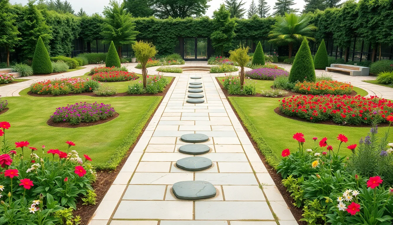 25 Stunning Rectangular Garden Ideas That Transform Long Narrow Spaces Into Paradise 2 25 Stunning Rectangular Garden Ideas That Transform Long Narrow Spaces Into Paradise 1