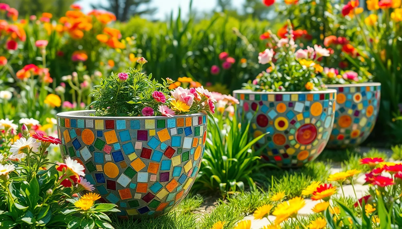 25 Stunning Garden Mosaic Ideas to Transform Your Outdoor Space in 2025 2 25 Stunning Garden Mosaic Ideas to Transform Your Outdoor Space in 2025 1