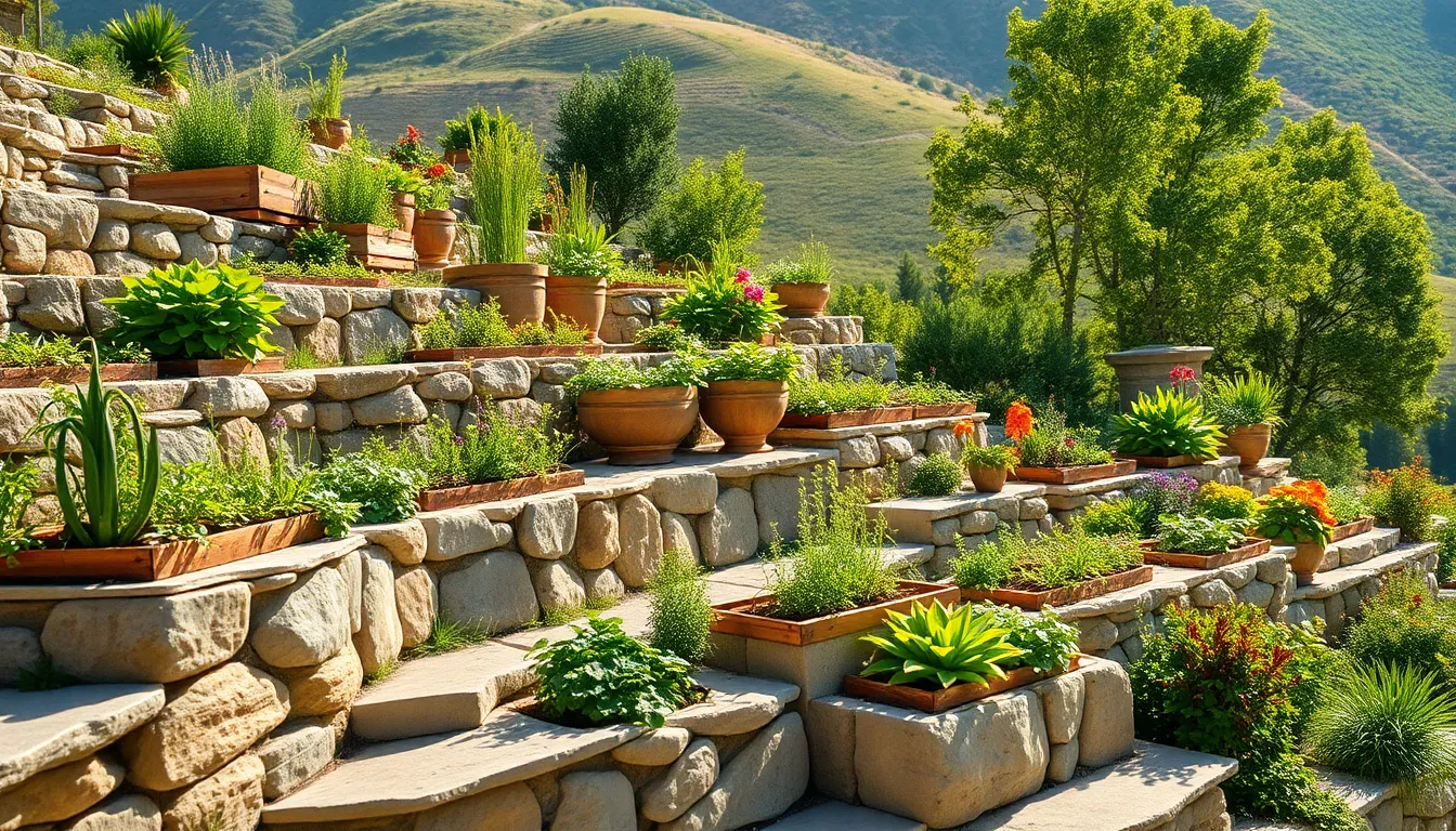 25 Creative Garden on a Slope Ideas to Transform Your Yard Into a Stunning Landscape 2 25 Creative Garden on a Slope Ideas to Transform Your Yard Into a Stunning Landscape 1