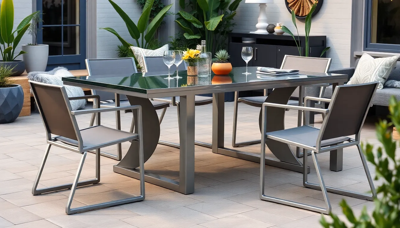 25 Garden Table Ideas to Transform Your Outdoor Space (2025 Guide) 1