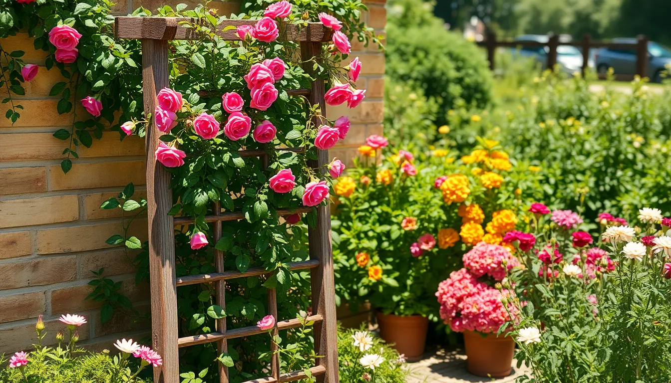 25 Creative Garden Trellis Ideas to Transform Your Backyard Into a Vertical Paradise 1