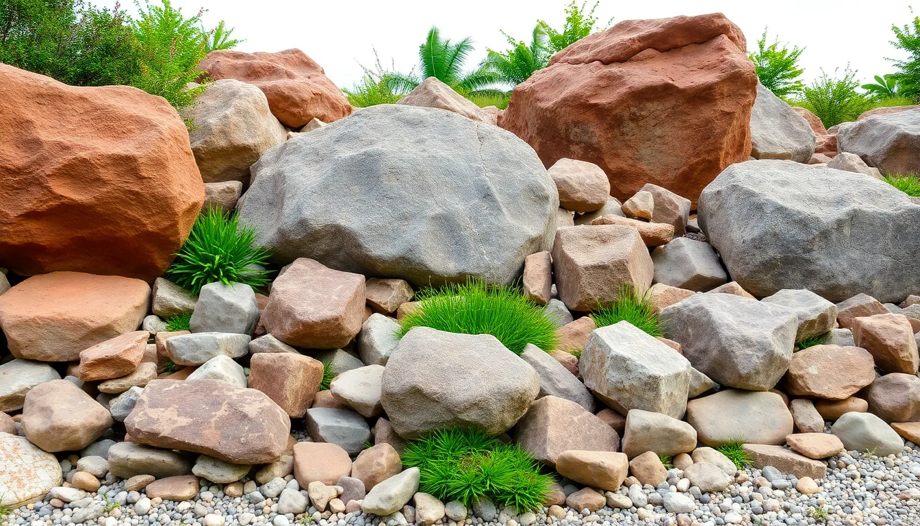 25 Creative Rock Garden Ideas to Transform Your Yard (Low-Maintenance & Beautiful) 2 25 Creative Rock Garden Ideas to Transform Your Yard (Low-Maintenance & Beautiful) 1