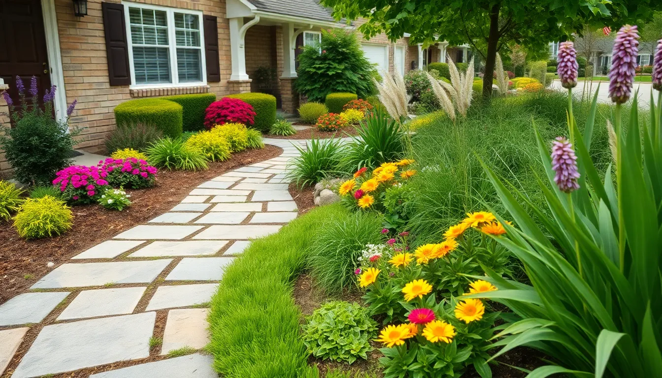 30 Low Maintenance Front Garden Ideas That'll Transform Your Curb Appeal 2 30 Low Maintenance Front Garden Ideas That'll Transform Your Curb Appeal 1