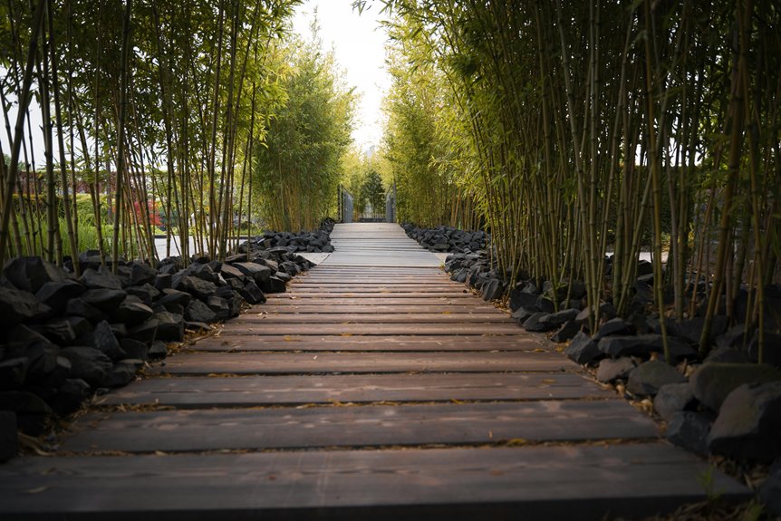 bamboo plant care in rocks