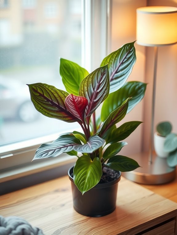calathea indirect light rotate