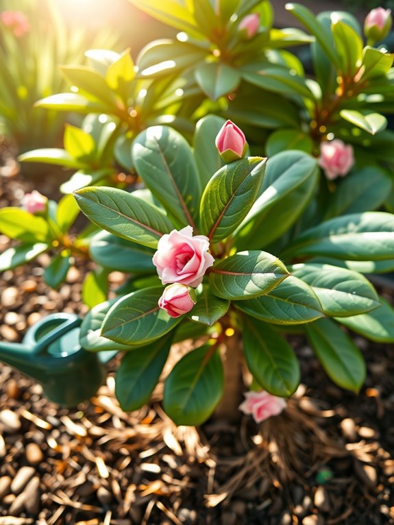 camellia acidic well drained soil