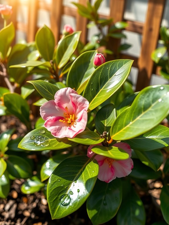 camellia zone light bloom timing