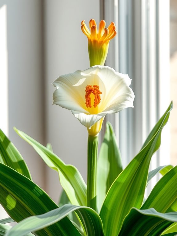 compact sturdy stems with open buds