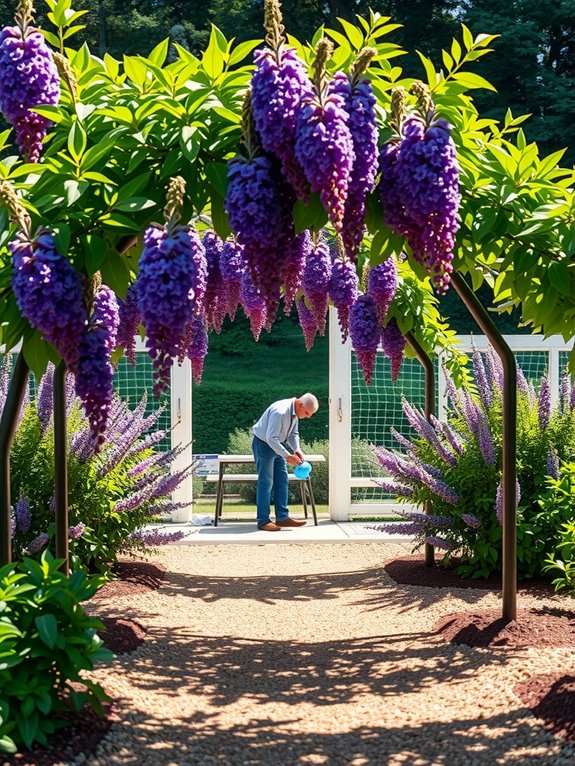 compact to towering buddleia options for sunny well drained sites