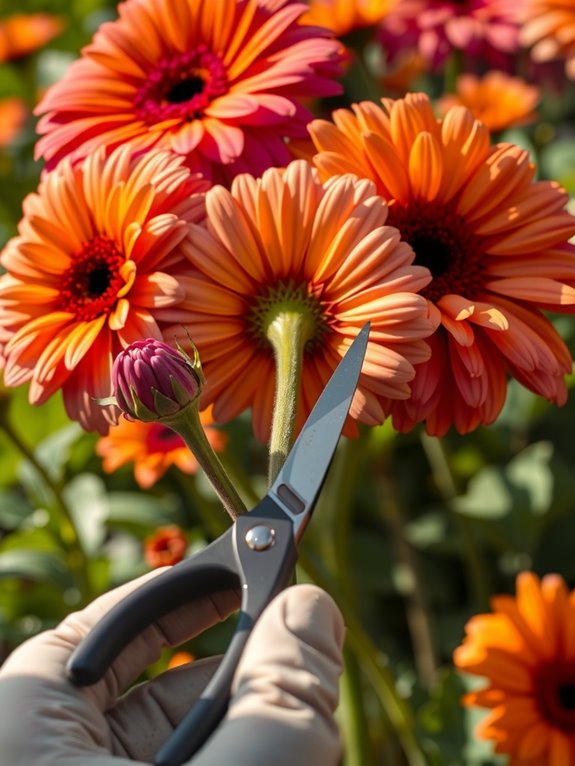 deadhead spent blooms for more flowers