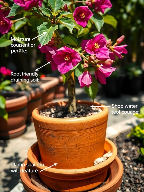 deep infrequent bougainvillea watering