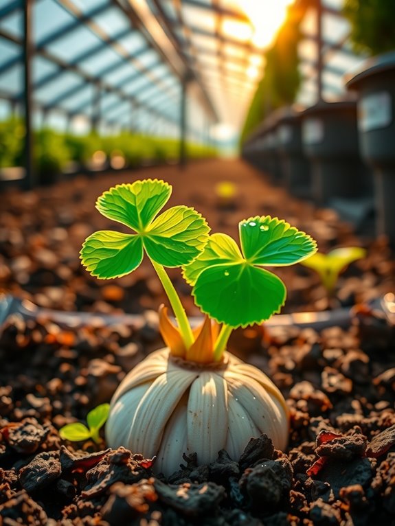 dividing bulbs during repotting