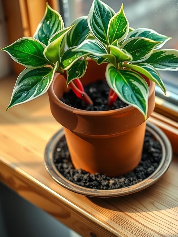 drainage peat free soil clay pots