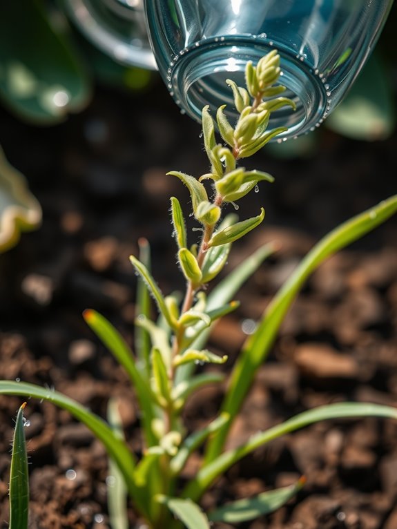 dry well drained salvias watering guidance