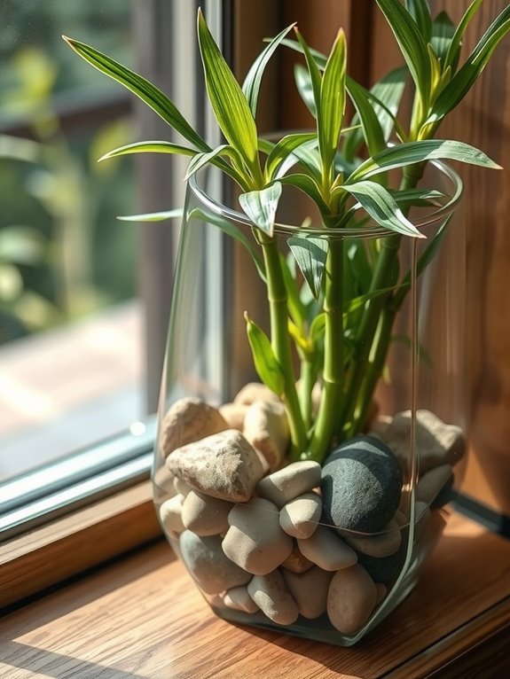 filtered water prevents bamboo leaf browning