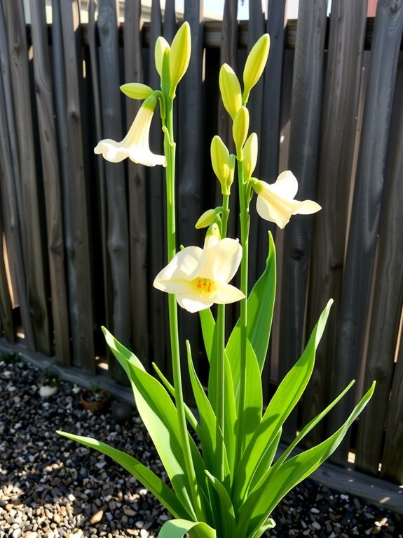 hardening easter lilies 6 7 days