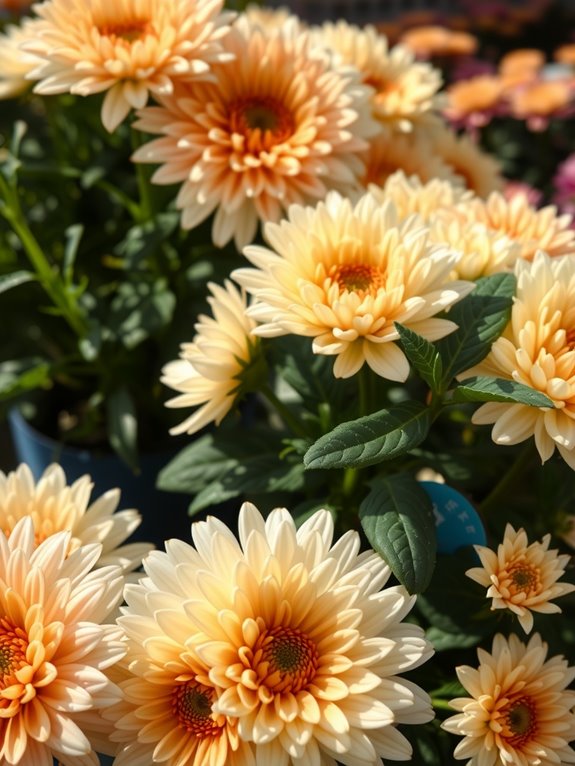 hardy garden mums seasonal florist mums