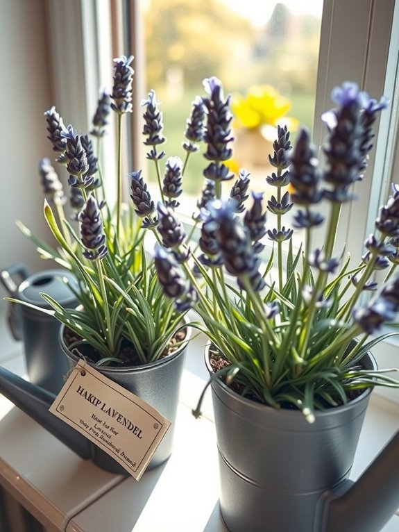 indoor lavender needs bright light daily
