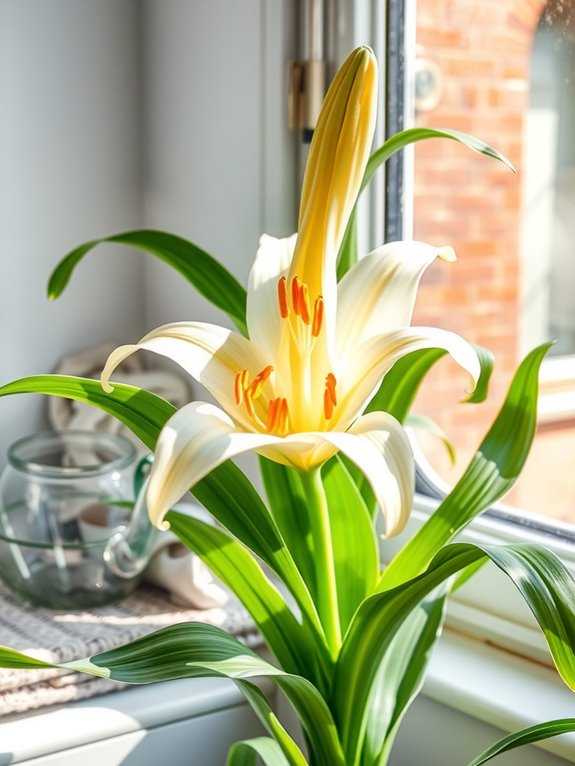 keep lilies out remove pollen