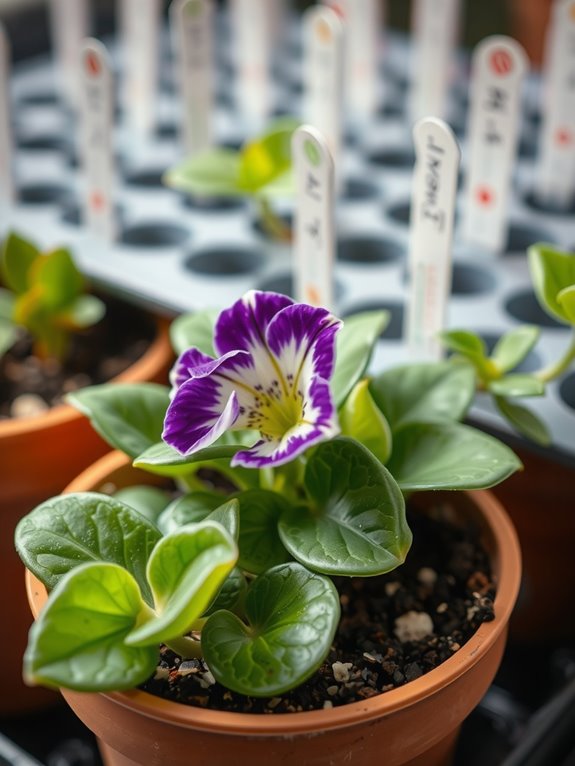 light airy african violet soil mix