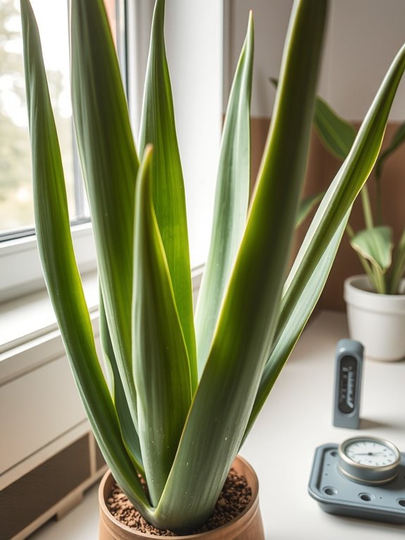 maintain yucca temperature range carefully