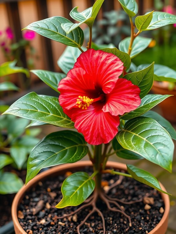 one size bigger pot drainage