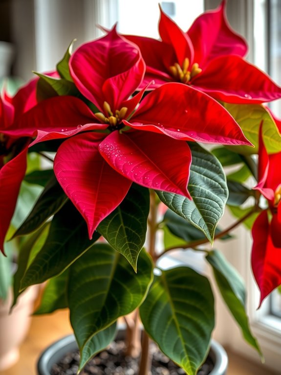 pest free healthy poinsettia selection