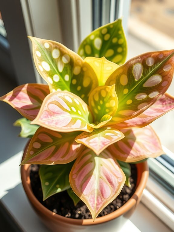 polka dot color lighting watering feeding