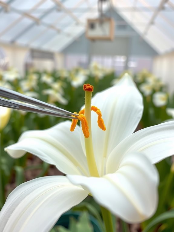 pollen free easter lily blooms