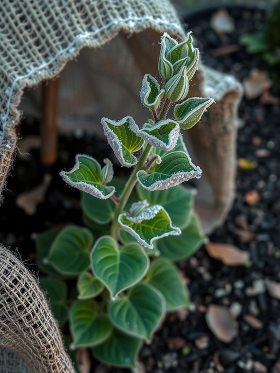 protect salvias through winter care