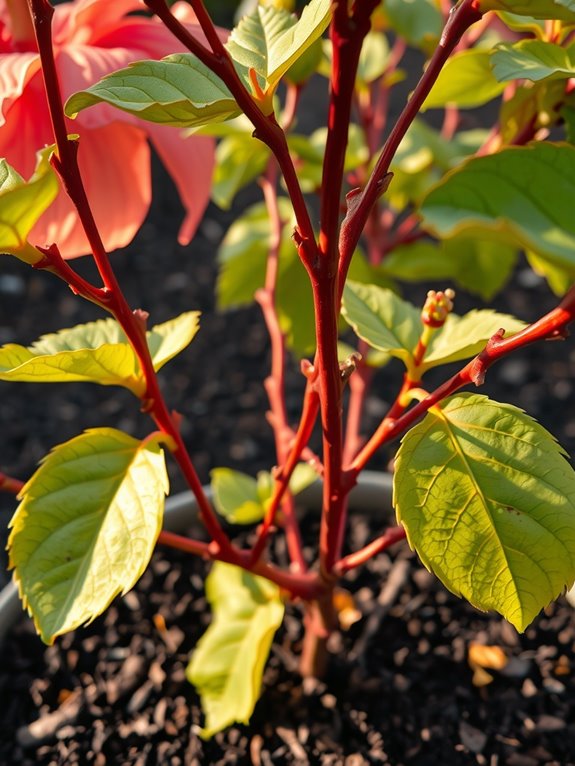 prune spring for branching growth