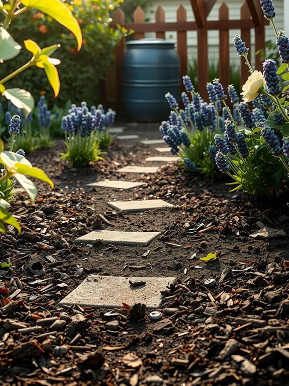 soil health mulch water deeply