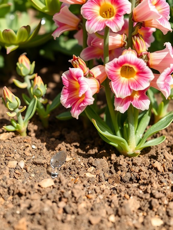 surface soil moisture balance for snapdragons