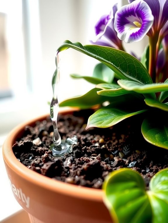 top watering and wick watering compared