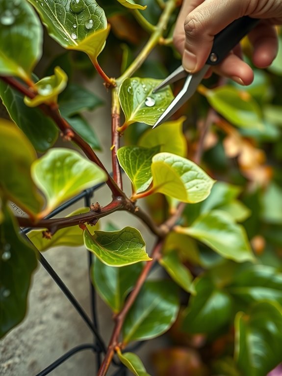 trim longest ivy train growth