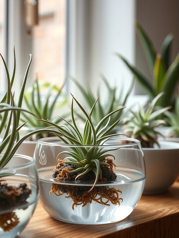 weekly 20 30 minute air plant soak