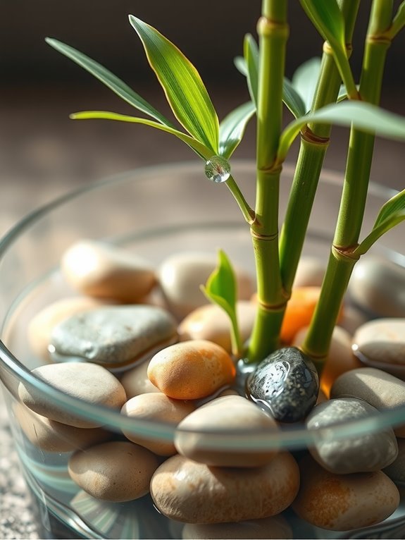 weekly water refresh keeps bamboo healthy